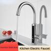3400W Stainless Steel Intelligent Variable Frequency and Temperature Regulating Faucet LED Temperature Display Screen Hot and Cold Dual-purpose Faucet