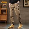 Men's Loose Fit Cotton Cargo Jogger Pants