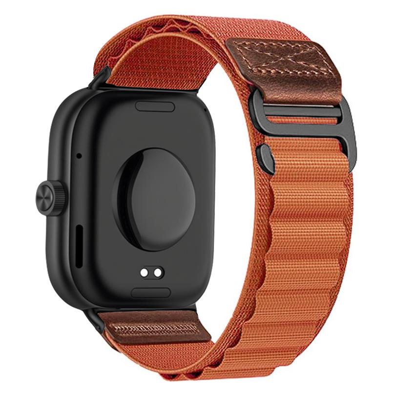 Совместимый горный ремешок для Redmi Watch 4/5/6 и Xiaomi Smart Band 8/9 Pro - Нейлоновый ремешок