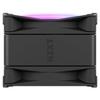 NZXT T120 RGB CPU Air Cooler Conductive Copper Pipes Fluid Dynamic Bearings AMD and Intel Compatible Black - RC-TR120-B1 - - - -
