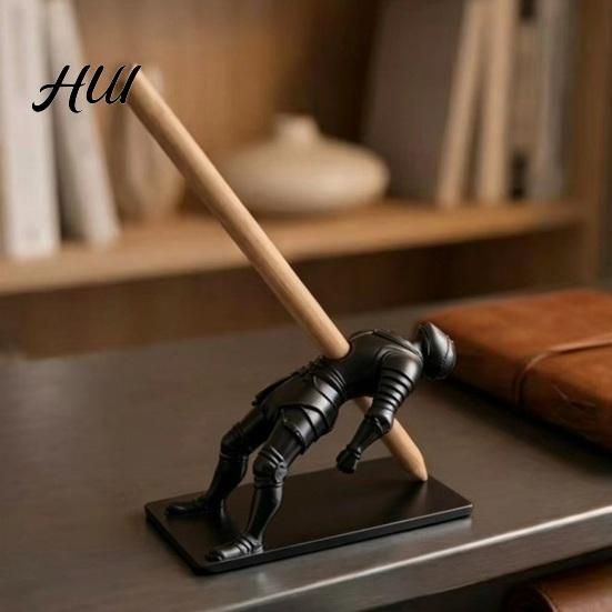 Stable Pen Stand Assassin Holder 3D Printed Creative Desk Organizer with Arrow Design Funny Novelty for Office School Unique Desktop Decor