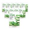 W Skin Research Institute Aloe Skin Soothing Soothing Mask 22ml, 1 Pack, 10 Pieces