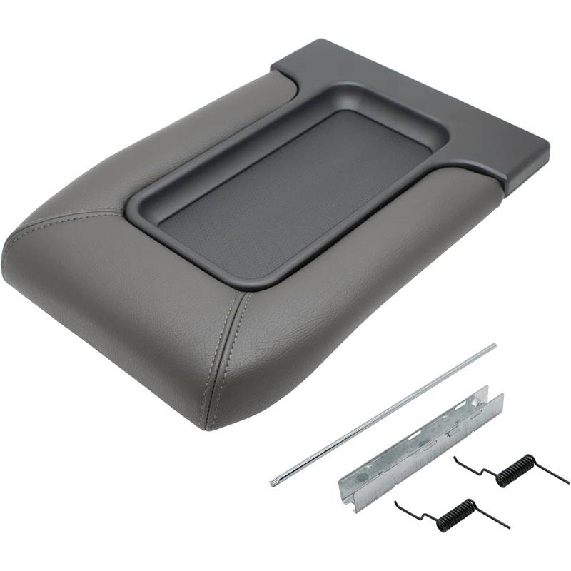 Car Armrest Box Center Console Lid Leather Armrest Cover For Cadillac GMC Vehicles 19127364 Interior Accessories
