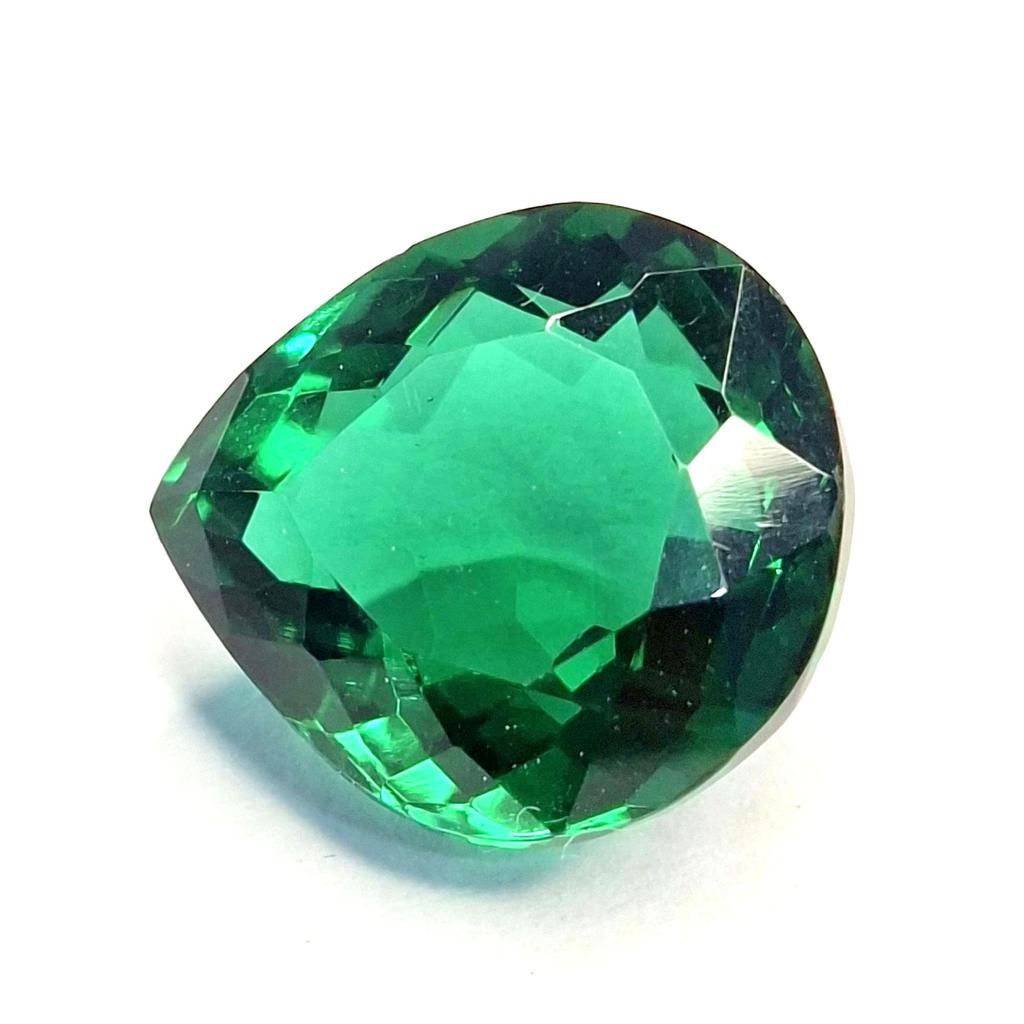 Beautiful Green Tsavorite Garnet Natural Pear Cut 10-12 Ct Certified Gemstone