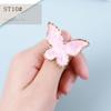 Showing Shelf Finger Ring Nail Art Plate Tips Nail Art Palette Pigment Holder Nail Display Stand