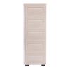 6-Drawer Plastic Storage Cabinet White Modern Dresser Organizer for Closet Bedroom Office 30kg Capacity Rectangular Drawers Unit