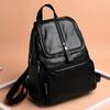 2024 Korean College-Style Women's PU Backpack - Casual, Trendy, Large Capacity