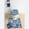 Senko Clear Rose Туалетный коврик Примерно 60 x 60 87938, см, Синий,