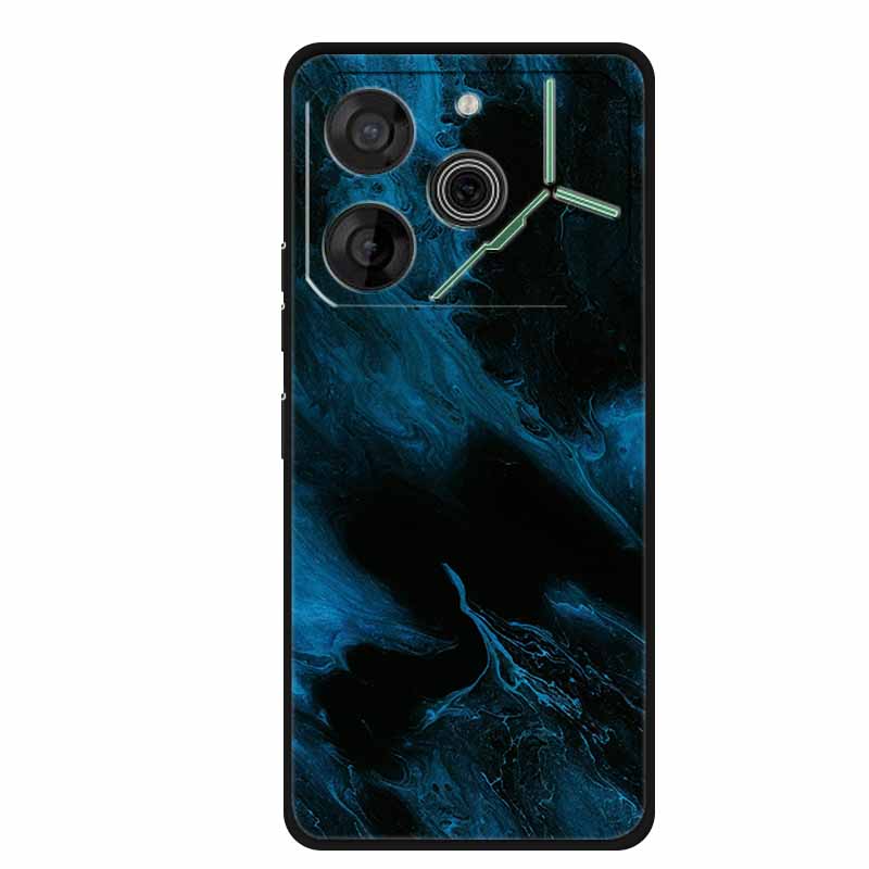 Для Tecno Pova 6 Чехол Роскошный ТПУ Мягкий Силикон Чехлы для Телефона Задняя Крышка для Tecno Pova6 2024 6.78" Ударопрочный Любовь Новый Милый Чехол