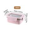Microwave 304 Stainless Steel Compartment Lunch Box Stackable Leak-proof Student Bento Box Food Container For Cold And Hot Food