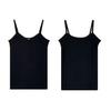 Women Sleeveless Thermal Tank Top Spaghetti Strap Fleece Lined Underwear Top Warm Camisole Base Layer