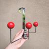 Creative 180° Rotating Over the Door Hook for Clothes Coat Hat Bedroom Bathroom Towel Hanger Rack with No Drilling