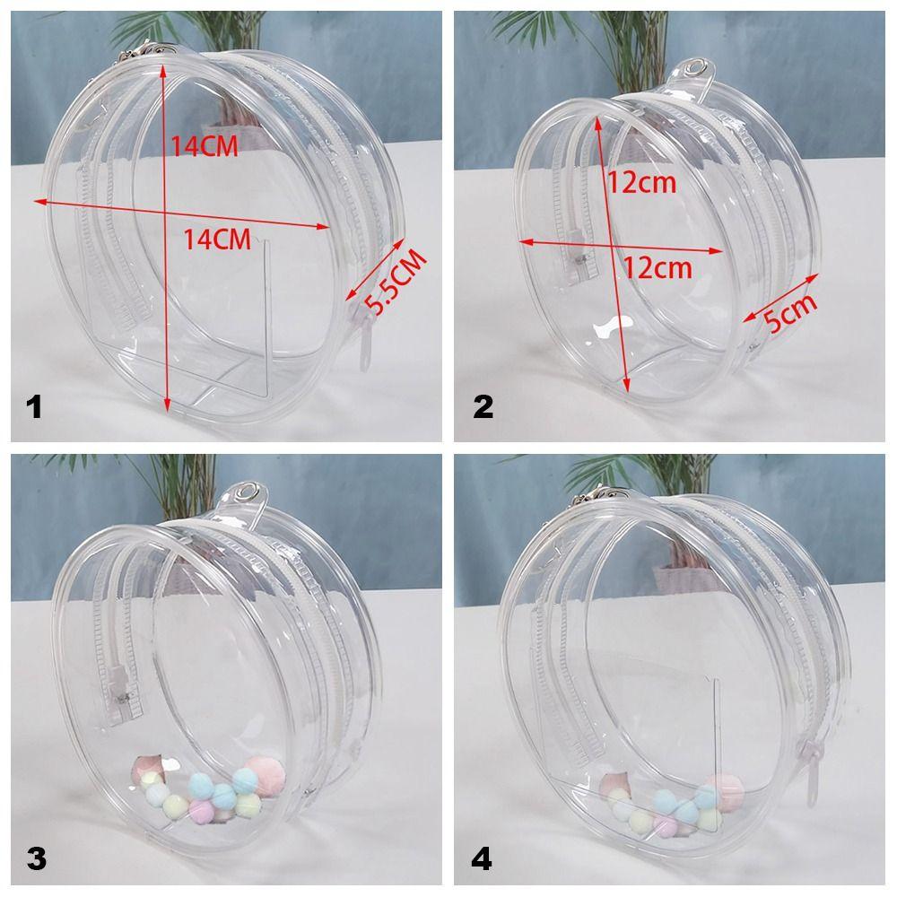 Многоцветная коробка для демонстрации кукол, 10 см, чехол для хранения игрушек, прозрачная уличная сумка