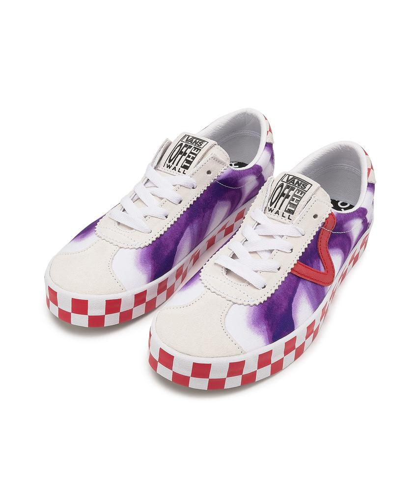 Vans X The Museum Visitor Sport Low - Белый:Фиолетовый / Vn000D09Whp1