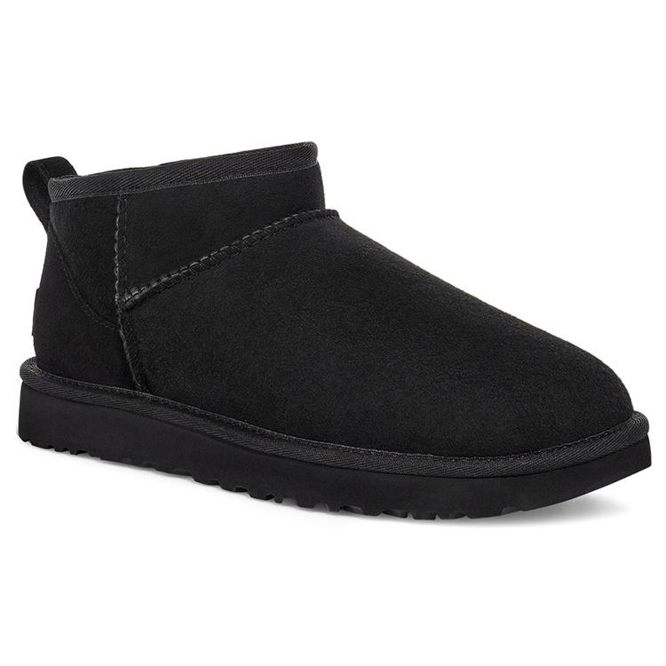 (WMNS) UGG Classic Ultra Mini 'Черный' Женские 1116109-BLK