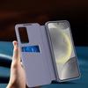 Samsung Galaxy S23 Ultra Smart View Wallet Flip Case, Purple