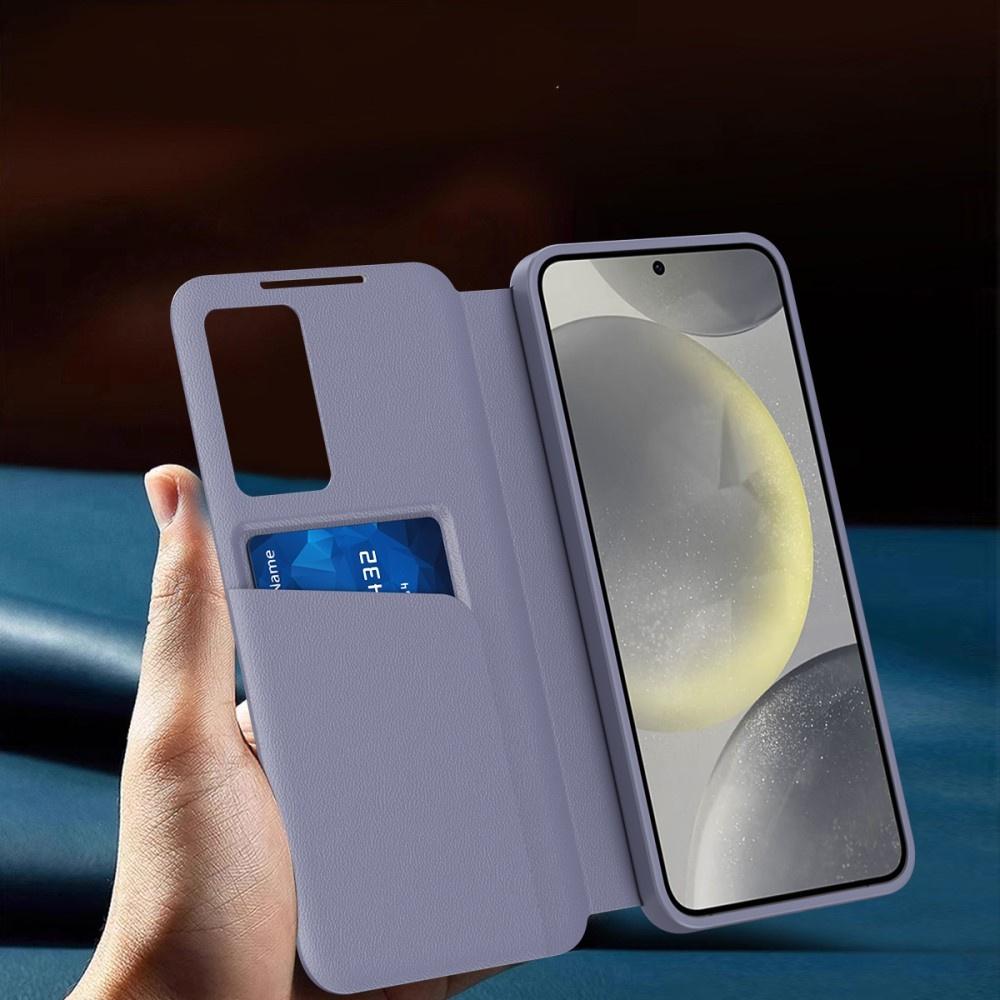 Samsung Galaxy S23 Ultra Smart View Wallet Flip Case, Purple