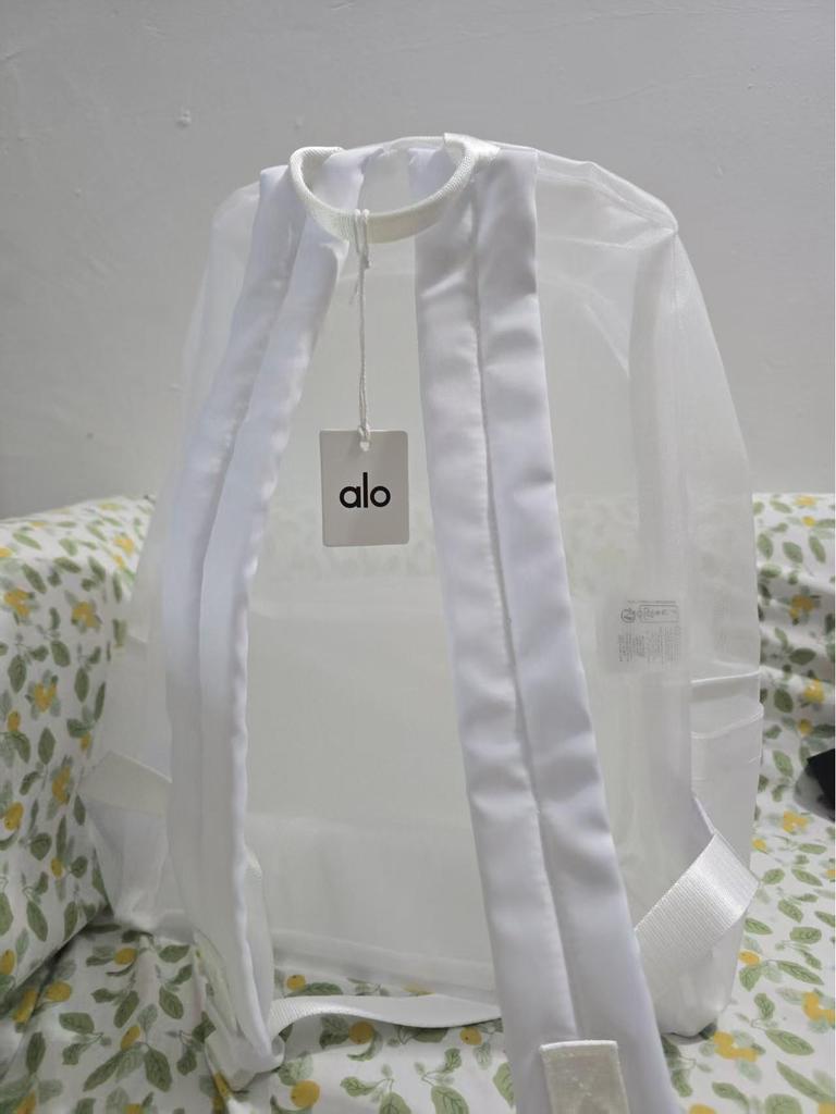 Рюкзак Alo Summer с двумя лямками, прозрачный, из нейлоновой сетки - Модный унисекс дорожный рюкзак, в японском и корейском стиле.