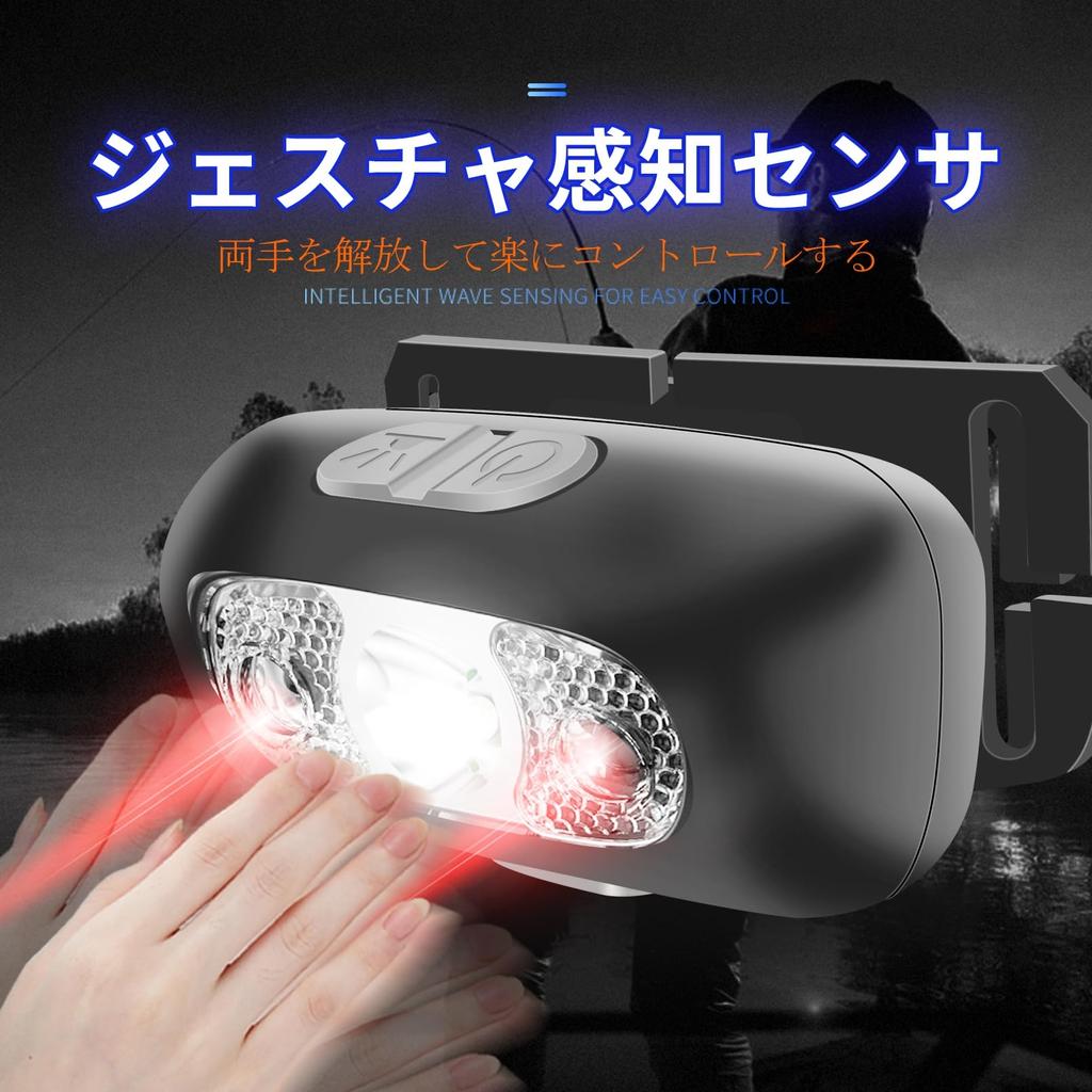 [Multi-functional Headlight] LED Headlight for Long-distance Illumination, USB TYPE-C Rechargeable, 9000mAh Large Capacity, 2000m, XHP360, Ultra-high