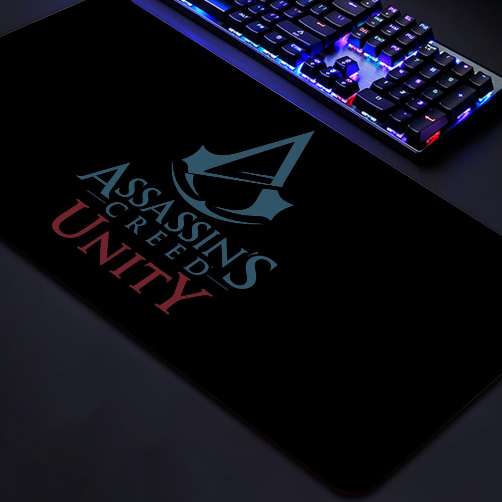 Игровой коврик для мыши Assassin's Creed Нескользящий Большой ПК Аксессуар для геймера Размер коврика для мыши для киберспорта Клавиатуры Коврик Подарок парню