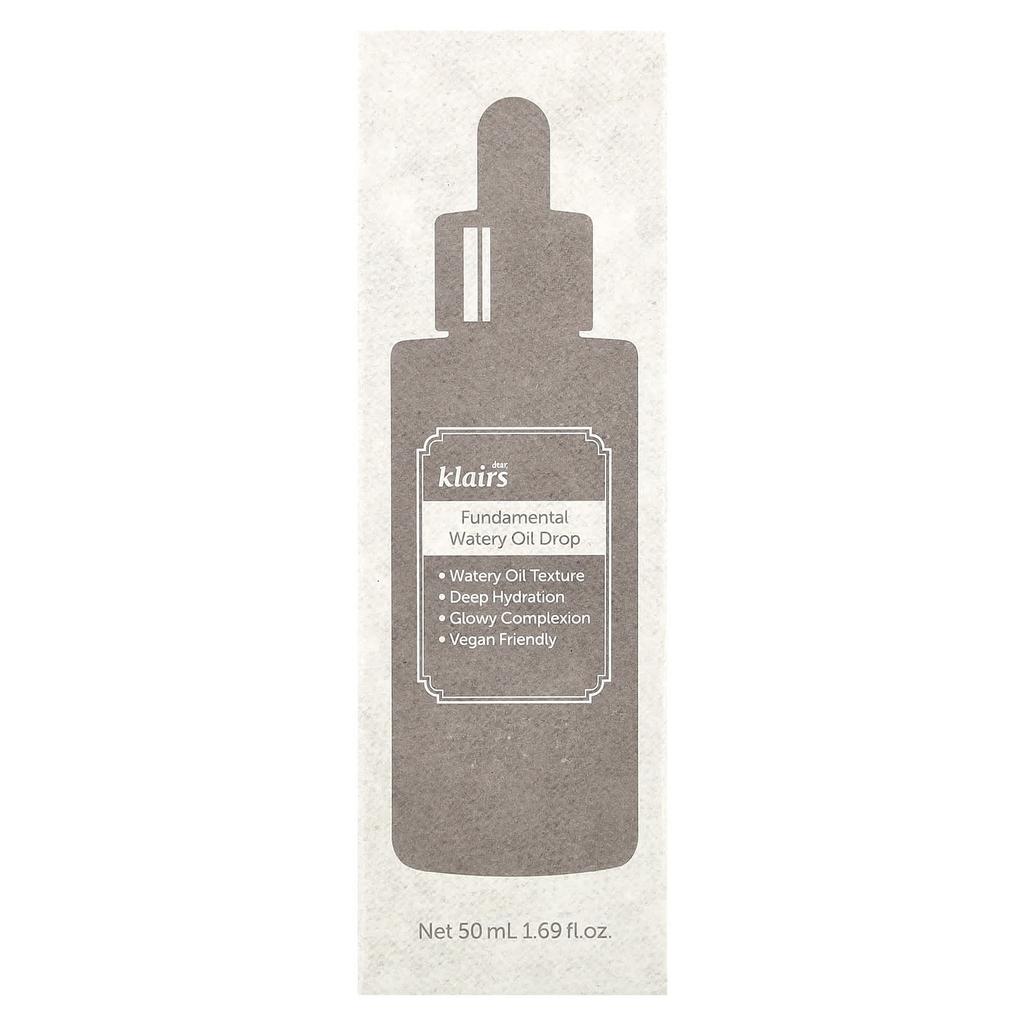 Дорогой, Klairs, Fundamental Watery Oil Drops, 1,7 жидких унции (50 мл)