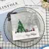 20pcs/Pac 33*33cm 2-Ply Disposable Party Napkin Christmas Pattern