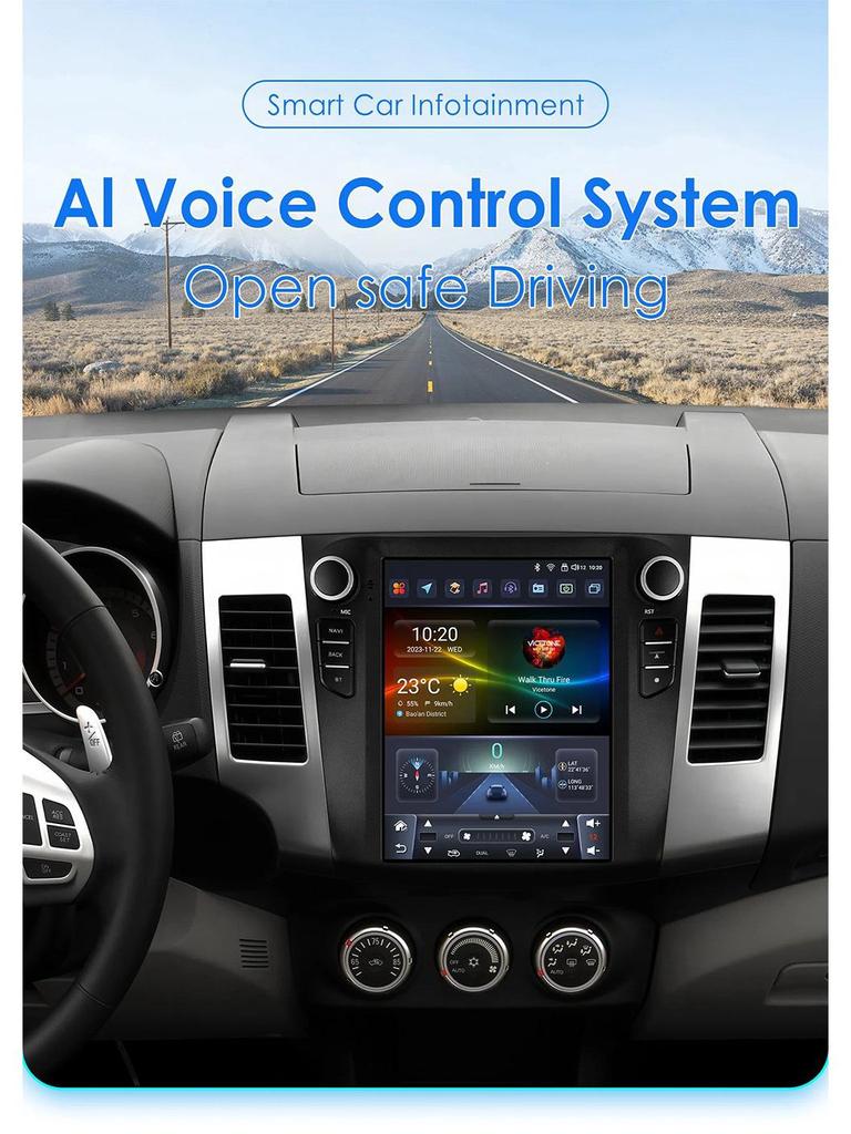 Ford Ranger Android Вертикальный Экран GPS Навигация с HD Камерой Заднего Вида и CarPlay