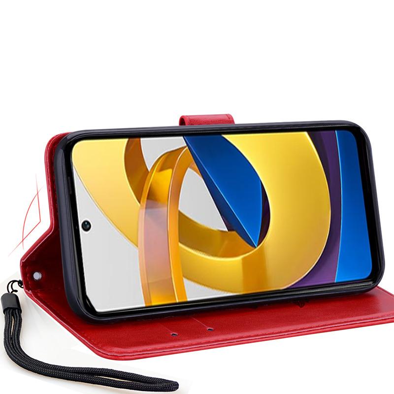 Кожаный чехол для телефона с цветком розы для Xiaomi Redmi A1, чехлы-бумажники для Xiaomi Poco M5 M4 Pro 5G C40, противоударный флип-слот для карты, подставка-держатель, крышка