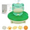 Little Cloud Spinning Frog Bath Toy, Mixed Colors, Korean Popular Toys