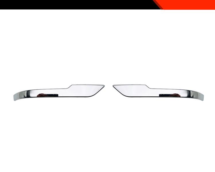 Наклейки на зеркало заднего вида Toyota Aqua 25: противоударная накладка и яркая полоса