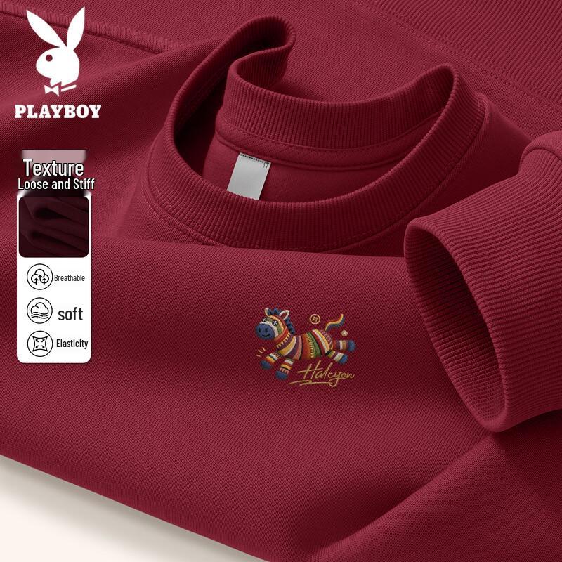 PLAYBOY Мужская толстовка с круглым вырезом
