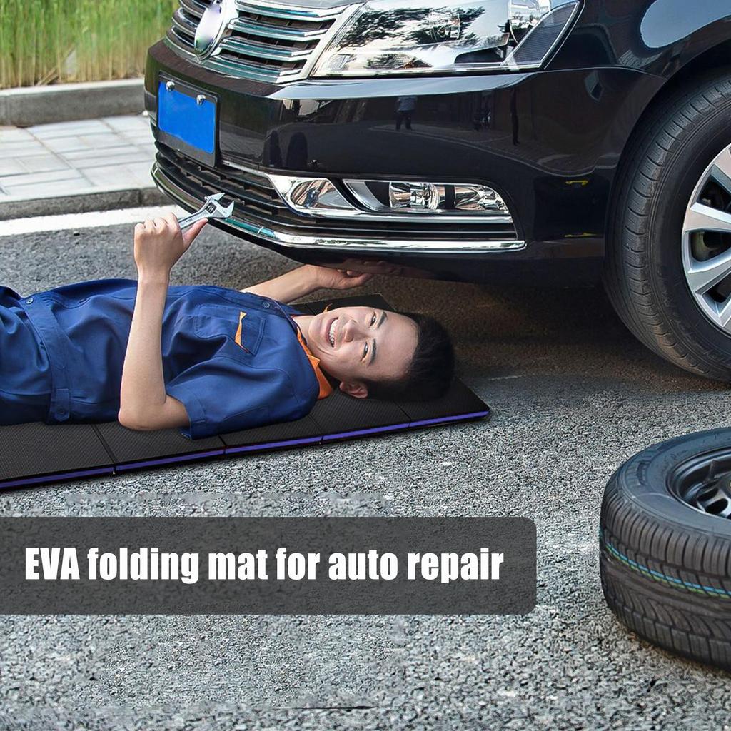 EVA Car Repair Mat Folding Auto Work Pad Portable Waterproof Auto Maintenance Kneeling Mat Knee Protection Pads for Car Repair