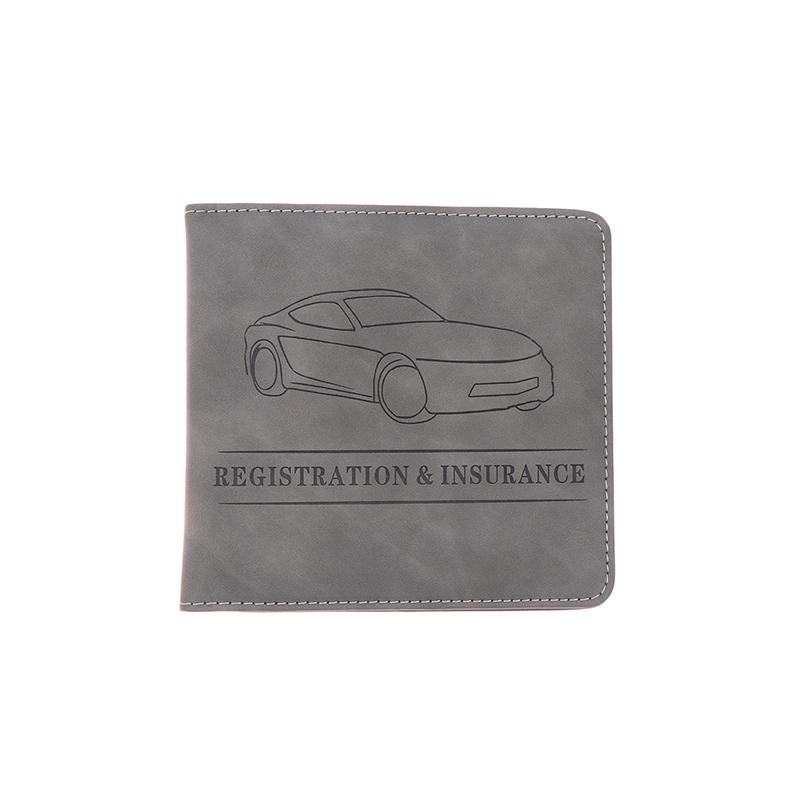 PU кожаный держатель для страховки автомобиля, чехол для водительских прав, сумка для хранения автодокументов, держатель для кредитных карт, чехол-кошелек