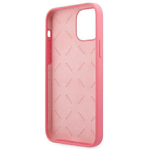 Guess Guhcp12Llspefu Iphone 12 Pro Max6,7 Fuksja/Fuchsia Hard Case Peony Collection