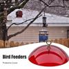 Уличный дефлектор для кормушки для птиц Прозрачный защитный купол для кормушки для птиц Подвесная защита для кормушек для колибри