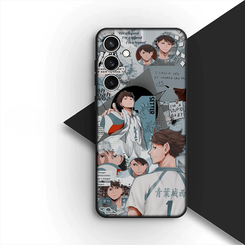 for Motorola Moto G22 G23 G32 G53 G60 G13 G64 G20 G8 G9 Plus Power E13 E20 E32 Phone Cover Case Shoyo Hinata Toru Oikawa Haikyuu