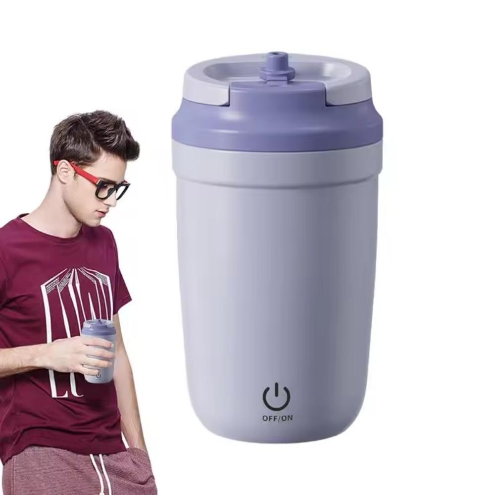 Electric Self Stirring Coffee Mug Stainless Steel Tumbler Water Cup Automatic Mixing Cup Office