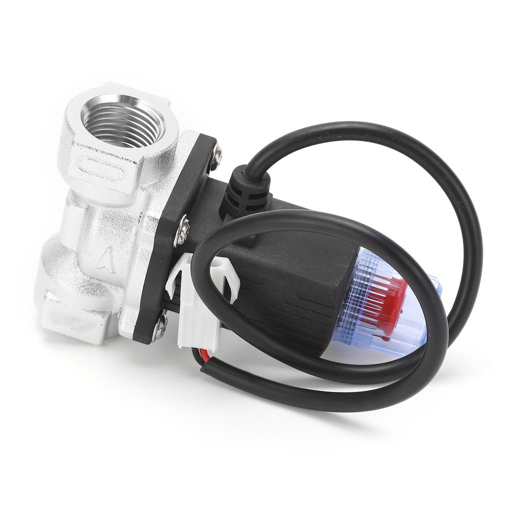 12V Electric Solenoid Valve Pipeline Gas Switch Cast Aluminium for Household Factory