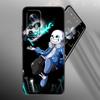 Undertale Sans Doggo Phone Case For Xiaomi Mi 10T 11i 11T Note 10 11 Lite NE F1 POCO F3 M3 X3 GT NFC M4 X4 Pro 5G Black Cover