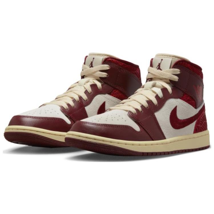 (WMNS) Air Jordan 1 Mid SE 'Red Cream' Women's DZ2820-601