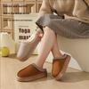 New Fall and Winter Lace Fashion Cotton Slippers Men and Women Couple Models Indoor and Outdoor Warm Cotton Slippers
