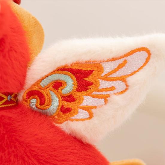 Плюшевая кукла-лошадь брелок год лошади зодиакальное украшение подвесная плюшевая игрушка для машины сумки подарок на китайский Новый год благоприятный символ благословения