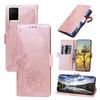 Кожаный чехол-книжка с цветочным кружевным принтом для Vivo Y33T, Y33s, Y21T, Y21s, Y21