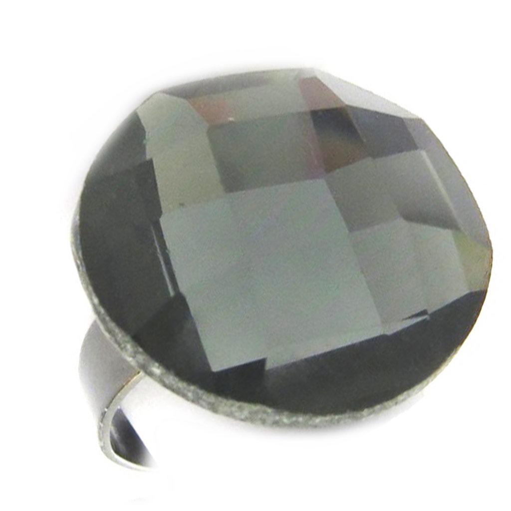 Les Trésors De Lily [N3076] — Серое дизайнерское кольцо «Сисси»