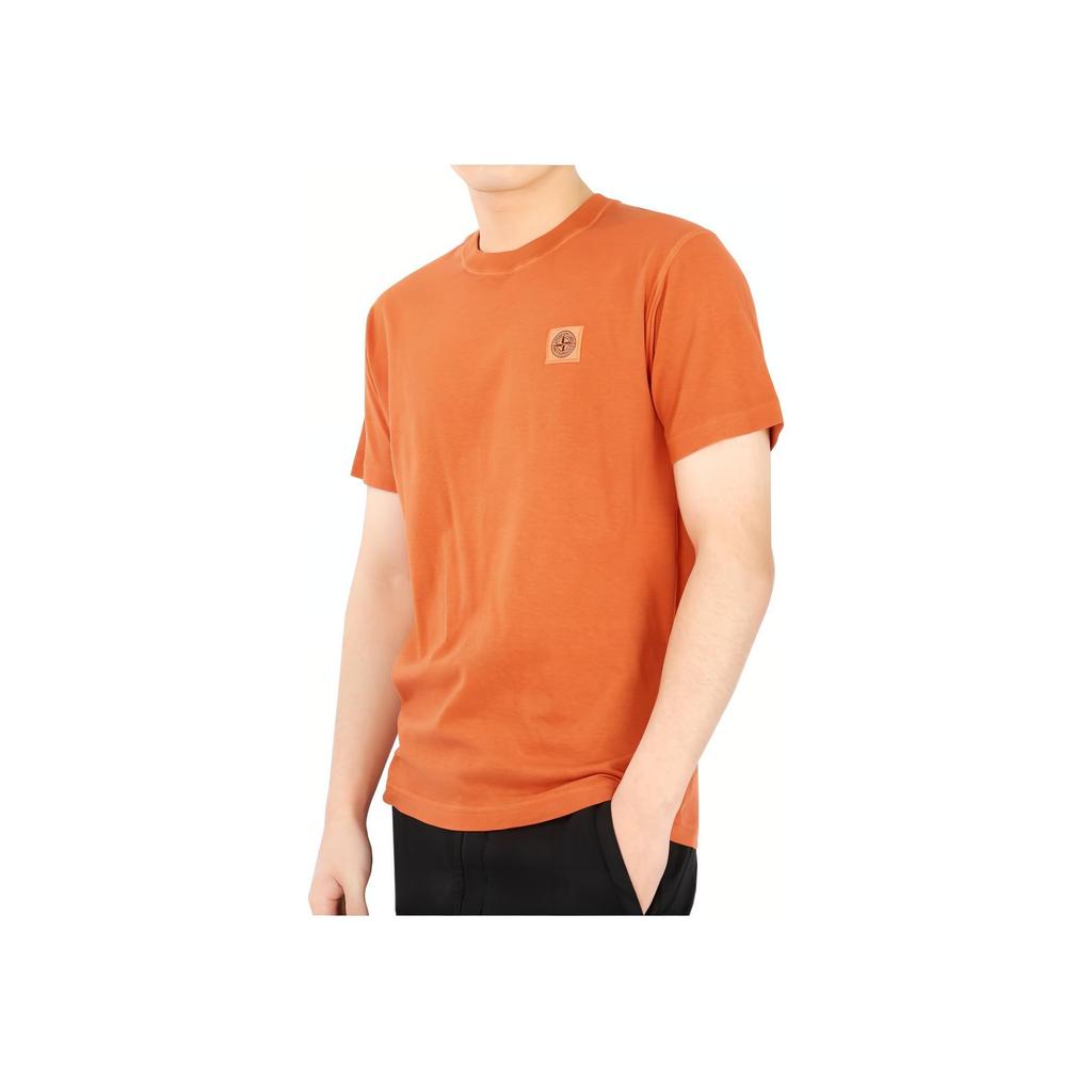 STONE ISLAND Футболка Sienna Мужские Топы Оранжевый 101523757-V0173
