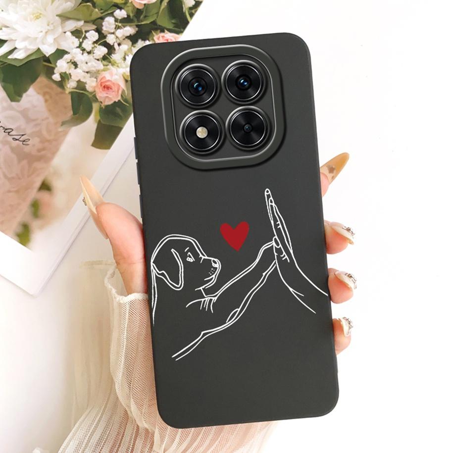 Чехол для Xiaomi Redmi Note 14 Pro 5G Милый Мультяшный Кот Утка Конфеты Раскрашенный Мягкий Силиконовый Чехол для Redmi Note 14 Pro Plus 5G