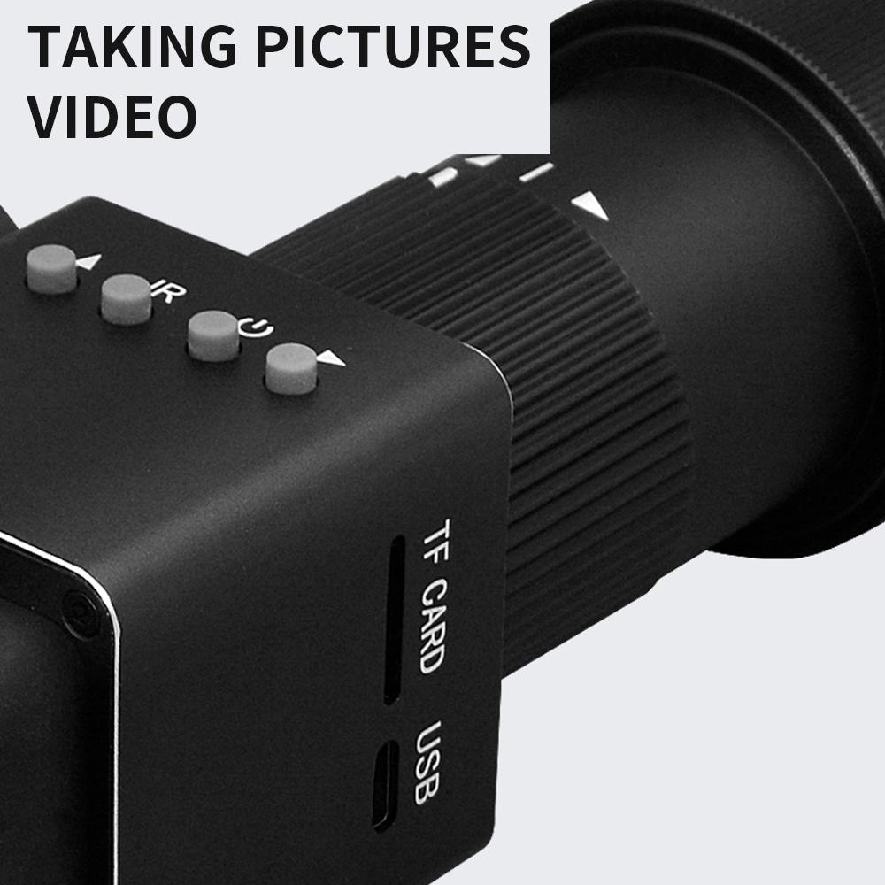 Портативное устройство ночного видения 1080P, дневное и ночное использование, 350 м, фотосъемка, видеозапись, инфракрасное излучение