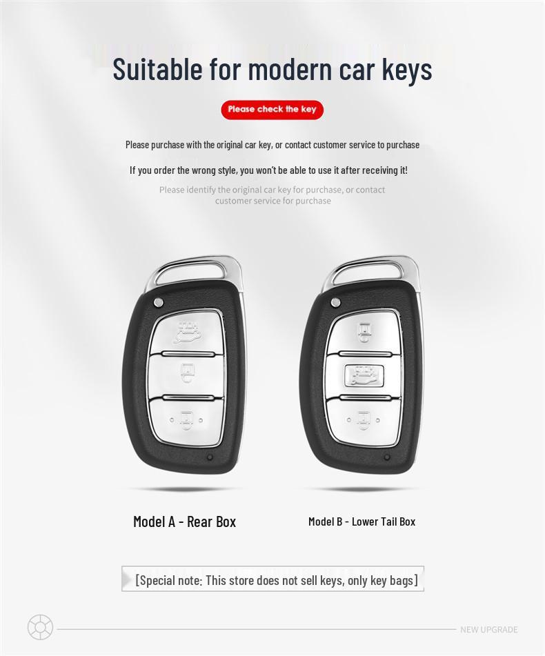 Подходящий чехол для ключей для Beijing Hyundai Elantra, ix35, Langdong, Mingtu, ix25, Yue Dong, Rena с универсальной пряжкой
