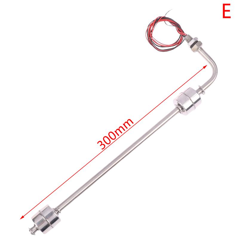 Поплавковый выключатель из нержавеющей стали для резервуара с жидкой водой, датчик уровня воды, двойной поплавковый выключатель для резервуара, датчики расхода для бассейна