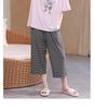 Xuan Liang Pajamas Women's Summer Modal Cotton Short sleeved Seven quarter Pants Casual Outerwear Ice Silk Cool Home Furnishing Set